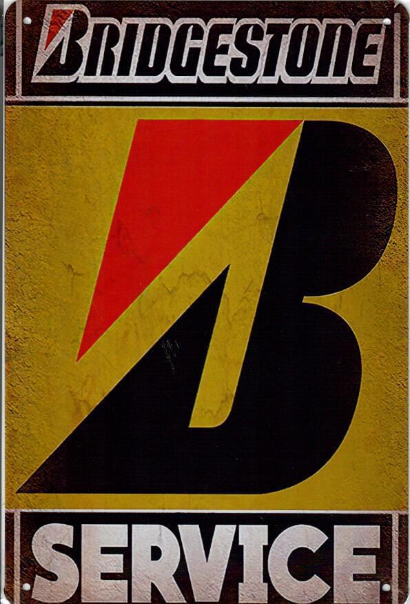 Bridgestone Service - Old-Signs.co.uk