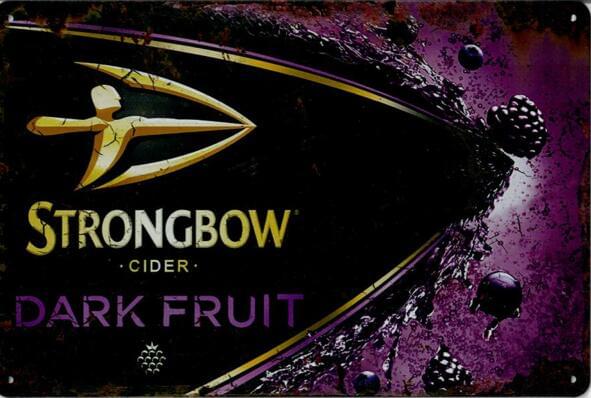 Strongbow Dark Fruit - Old-Signs.co.uk